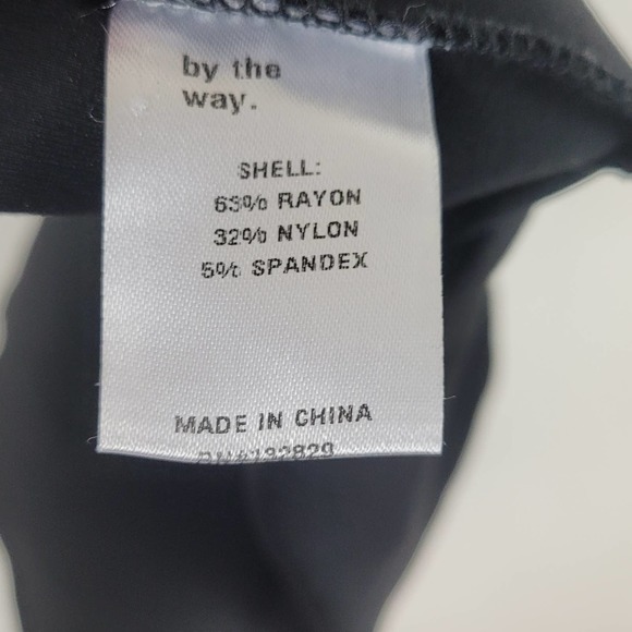 Revolve By The Way Eloise Cross Back Mini Dress XS Black Yellow Contrast Strap - Picture 15 of 16